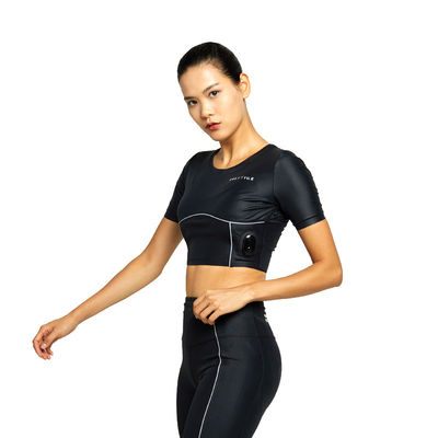 BODYTIME EMS Body Body Nylon Czarne damskie bluzy rowerowe